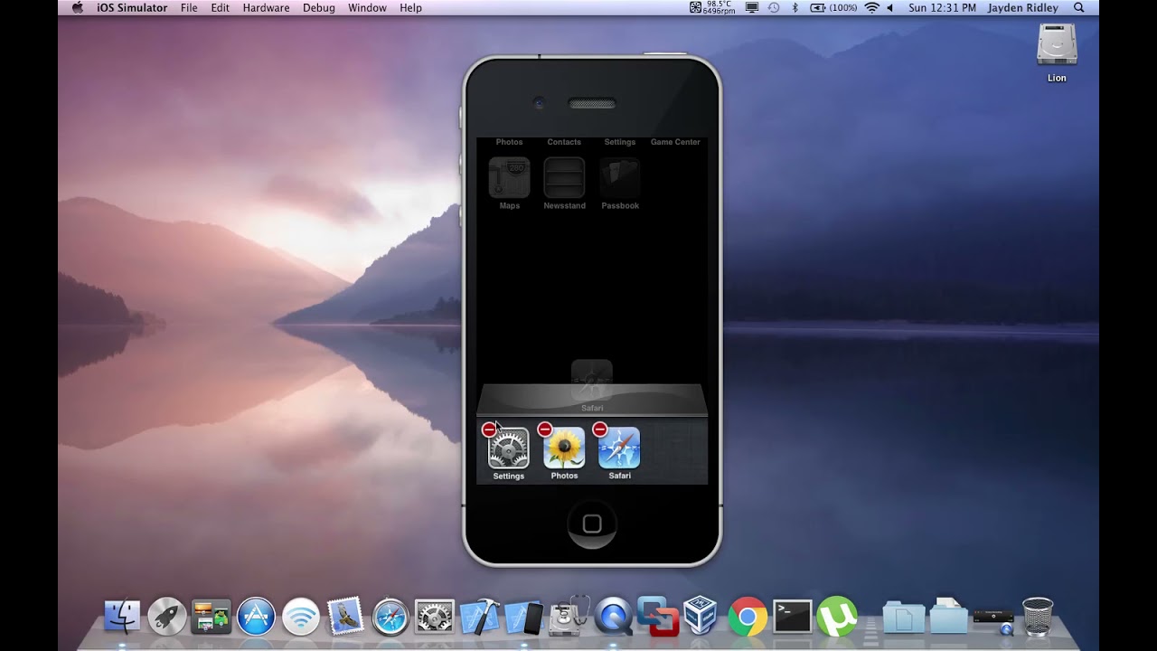 how to get an iphone emulator on mac?